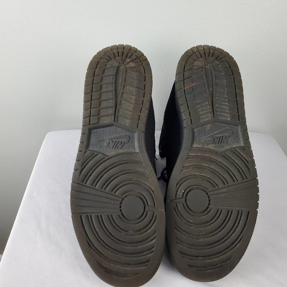 Junior Nike Jordan 1 Flight 5 Black Basketball Trainers 881440 010 Size 7y - Picture 8 of 16